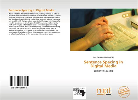 sentence spacing  digital media