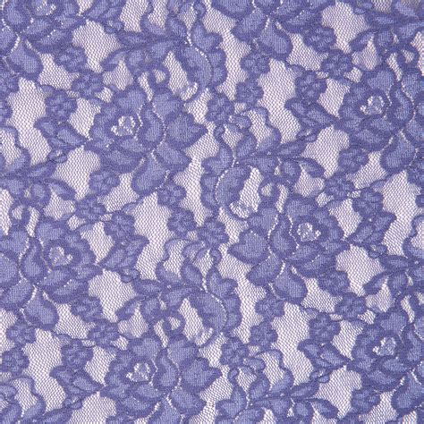 stretch lace purple blue bloomsbury square dressmaking fabric