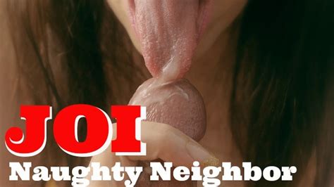 pov milf neighbor gives you edging teasing jerk off