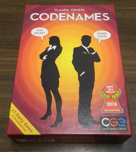Codenames Board Game Review And Rules Geeky Hobbies
