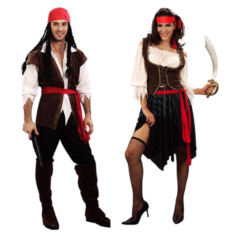the couple s pirates of the caribbean dress up costume cosplay