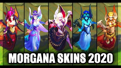 all morgana skins spotlight 2020 league of legends youtube