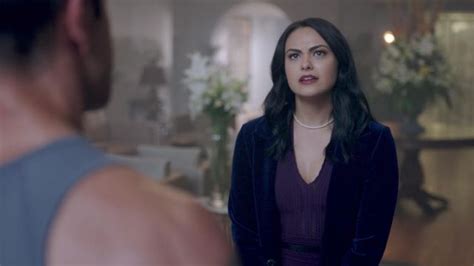 The Dress Sandro Purple Veronica Lodge Camila Mendes In Riverdale