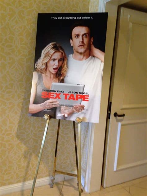 sex tape movie interview with cameron diaz and jason segel