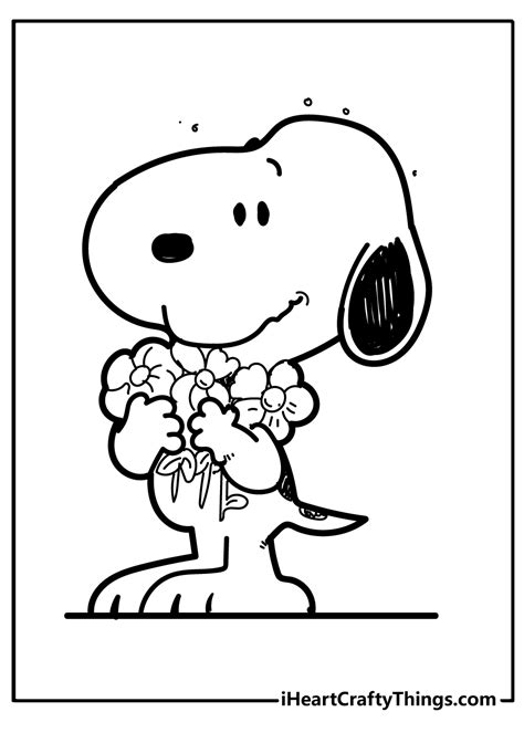 printable snoopy coloring pages  kids coolbkids  vrogueco