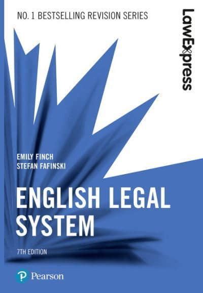 english legal system emily finch author 9781292210155 blackwell s