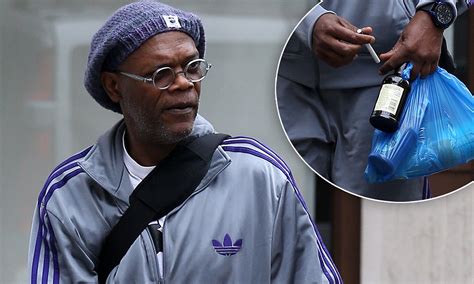samuel  jackson stays young  gym drinks