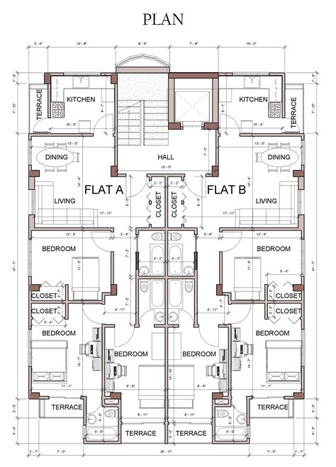 apartment house design revit behance