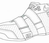 Nike Coloring Pages Shoes Getcolorings Printable Getdrawings sketch template