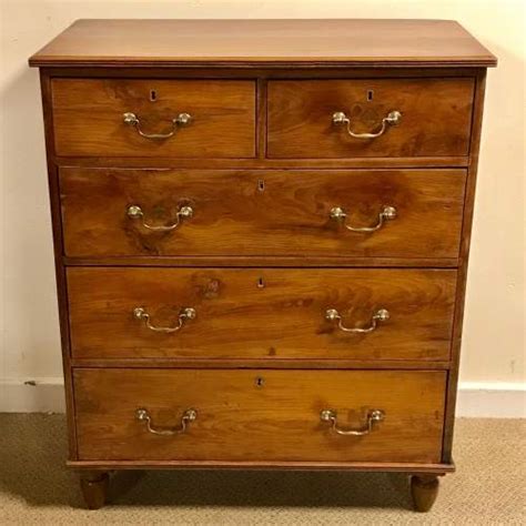 georgian chest  drawers antique chest  drawers