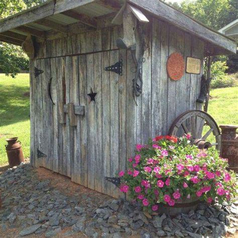 pin  leanna mclean  antiques water  house shed