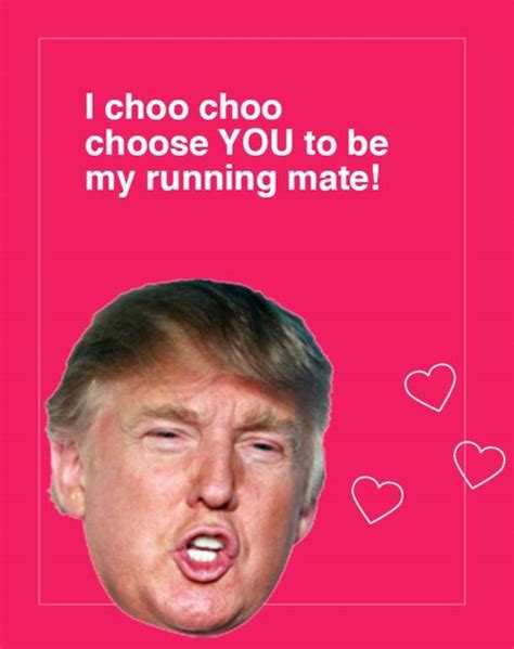 donald trump valentines day cards  brilliant  indian express