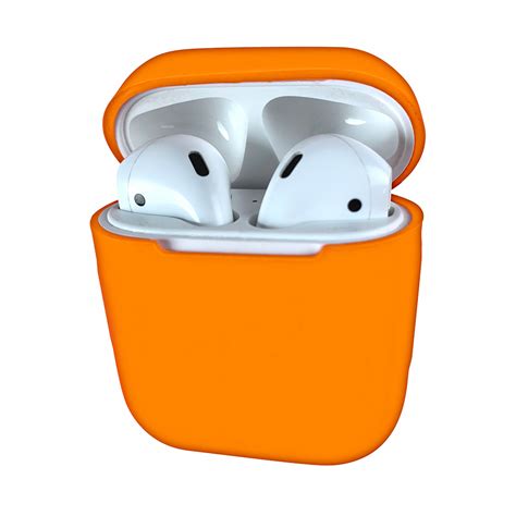 airpods case silicone orange phoneklinikken