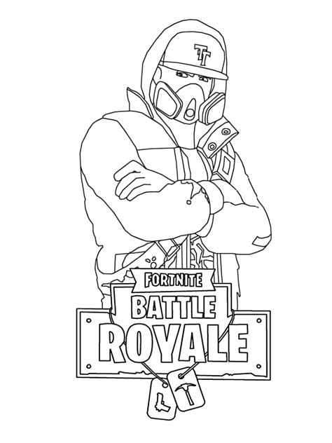 printable fortnite coloring pages