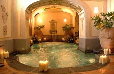 Romantic Bathtub Hot Tub Room Big Houses Home