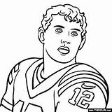 Coloring Pages Colts Indianapolis Popular Football sketch template
