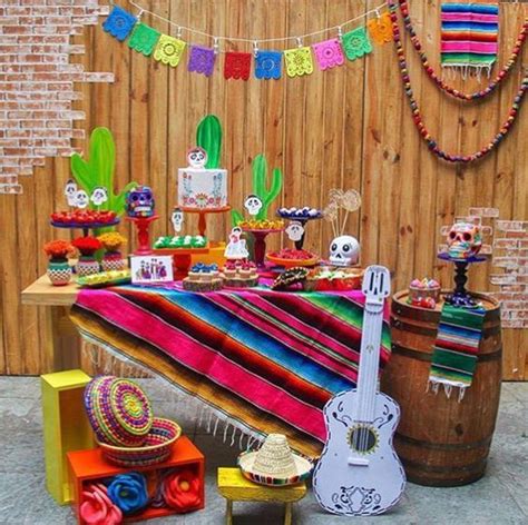 Resultado De Imagen Para Fiesta Tematica De Coco Mexican Birthday