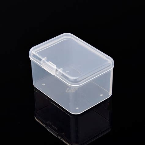 10pcs Clear Plastic Storage Box Clear Case Bead Jewelry