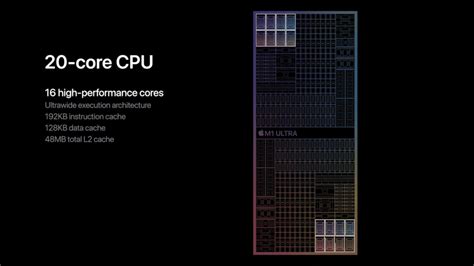 apple unveils  ultra soc cpu faster  intel     power gpu  par