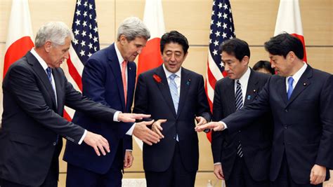U S And Japan Agree To Broaden Military Alliance The New York Times