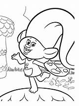 Trolls Coloring Pages Colouring Movie Troll A4 Kids Color Para Colorear Printable Print Dibujos Online Harper Doll Fun Book Ausmalbilder sketch template