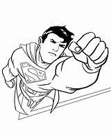 Coloring Superman Topcoloringpages sketch template