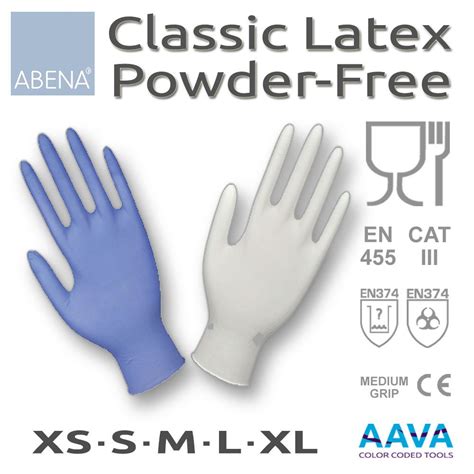 disposables latex examination glove powder
