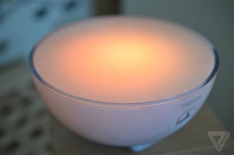 philips hue  promises  portable bowl  light   delivers  verge hue philips tech