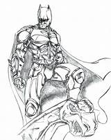 Batman Coloring Arkham Pages City Attractive Model Getdrawings Getcolorings sketch template