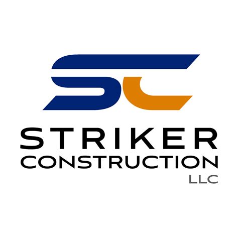 logo design   construction company striker construction uzimedia  truth