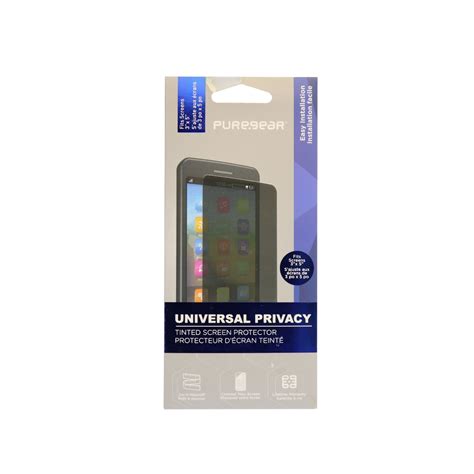 puregear universal privacy tinted screen protector    smartphone walmart canada