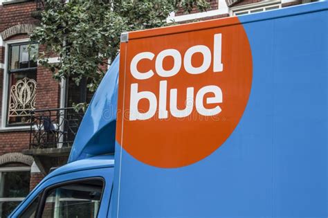 coolblue store truck  amsterdam  netherlands editorial stock photo image  netherlands