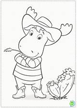 Backyardigans Coloring Pages sketch template