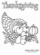 Coloring Cornucopia Pages Thanksgiving Printable Empty Drawing Color Library Getdrawings Clipart Use Comments sketch template