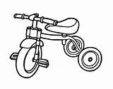 Triciclo Tricycle Acolore Cdn5 Giochi Tricicli sketch template