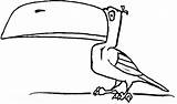 Beak Coloring Toucan Clipart Kids 48kb 607px 1024 Library Popular sketch template
