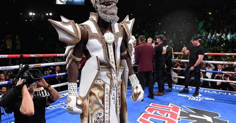 Deontay Wilder S Costumes Are As Legendary As His Punches Los Angeles