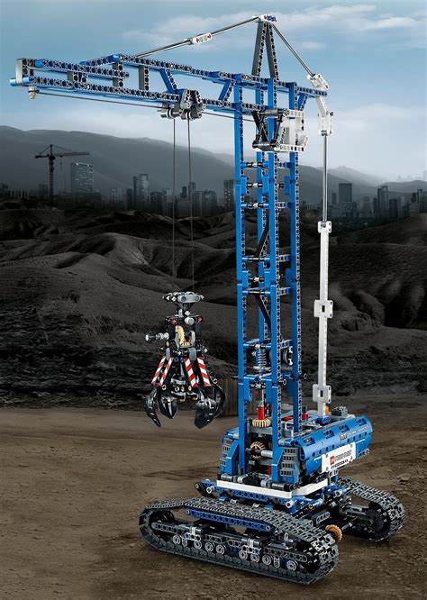 lego technic crawler crane amazoncouk toys games