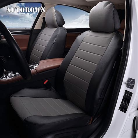 autorown automobiles car seat covers universal size luxury pu leather
