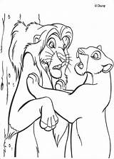 Simba Coloring Nala Lion Pages Finds King Color Hellokids Print Online Roi Le Disney sketch template
