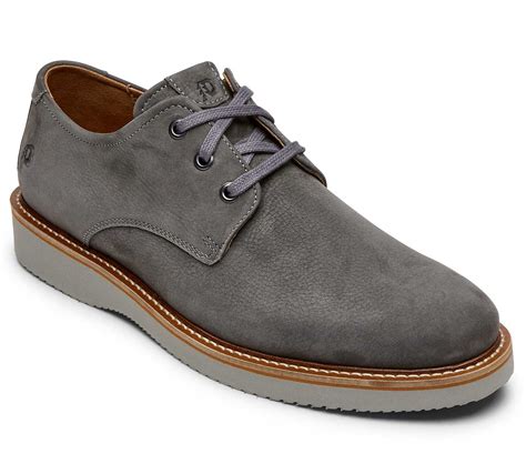 Dunham Clyde Plain Toe Ch9102 Men S Dark Grey Oxford Dress Shoe