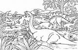 Coloring Dinosaur Pages Coloringpages1001 sketch template
