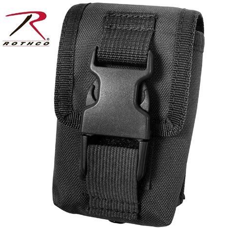 black molle compass gps compact device pouch rothco  tactical grunt force