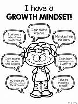 Mindset Growth Coloring Kids Pages Students Classroom Printable Positive Activities Posters Learning Social Printables Poster Do Self Student Quotes Emotional sketch template