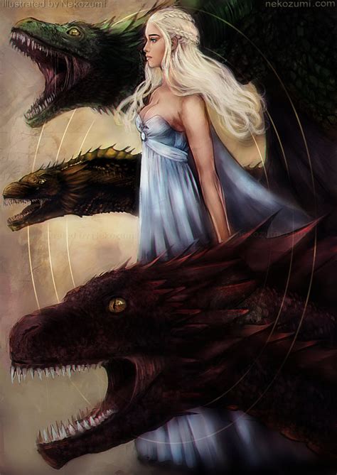 got mother of dragons by jennaris on deviantart