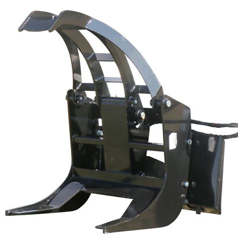 log grapple attachment  skid steers