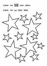 Small Big Worksheets Colouring Worksheet sketch template