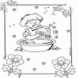 Coloring Dishes Kids Pages Doing Children Category sketch template