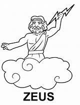 Zeus Griega Pintar Cronos Mitología Mitologia Rea Dioses Olimpo sketch template