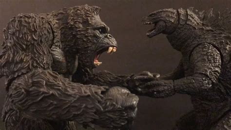 Godzilla Vs Kong King Of The Monsters Stop Motion Youtube